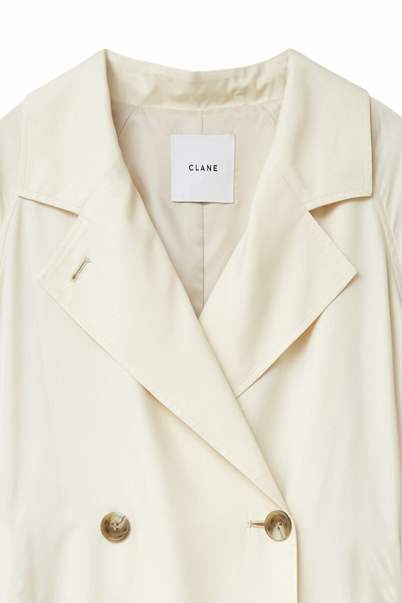 CLANE(クラネ)BACK GATHER DRESS TRENCH COAT バックギャザードレストレンチコート 14101-0042 -9