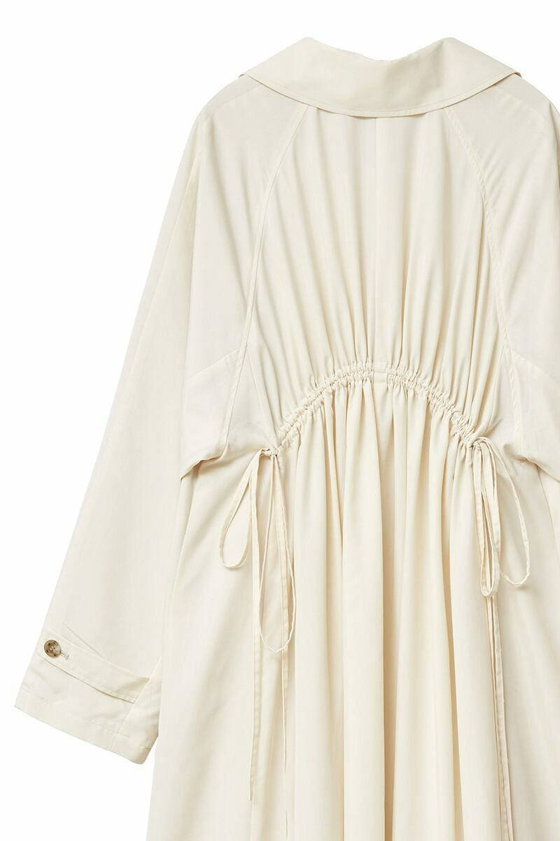 CLANE(クラネ)BACK GATHER DRESS TRENCH COAT バックギャザードレストレンチコート 14101-0042 -10