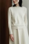 CLANE(クラネ)BASIC COMPACT KNIT TOPS ベーシックコンパクトニットトップス 14106-2122 -1