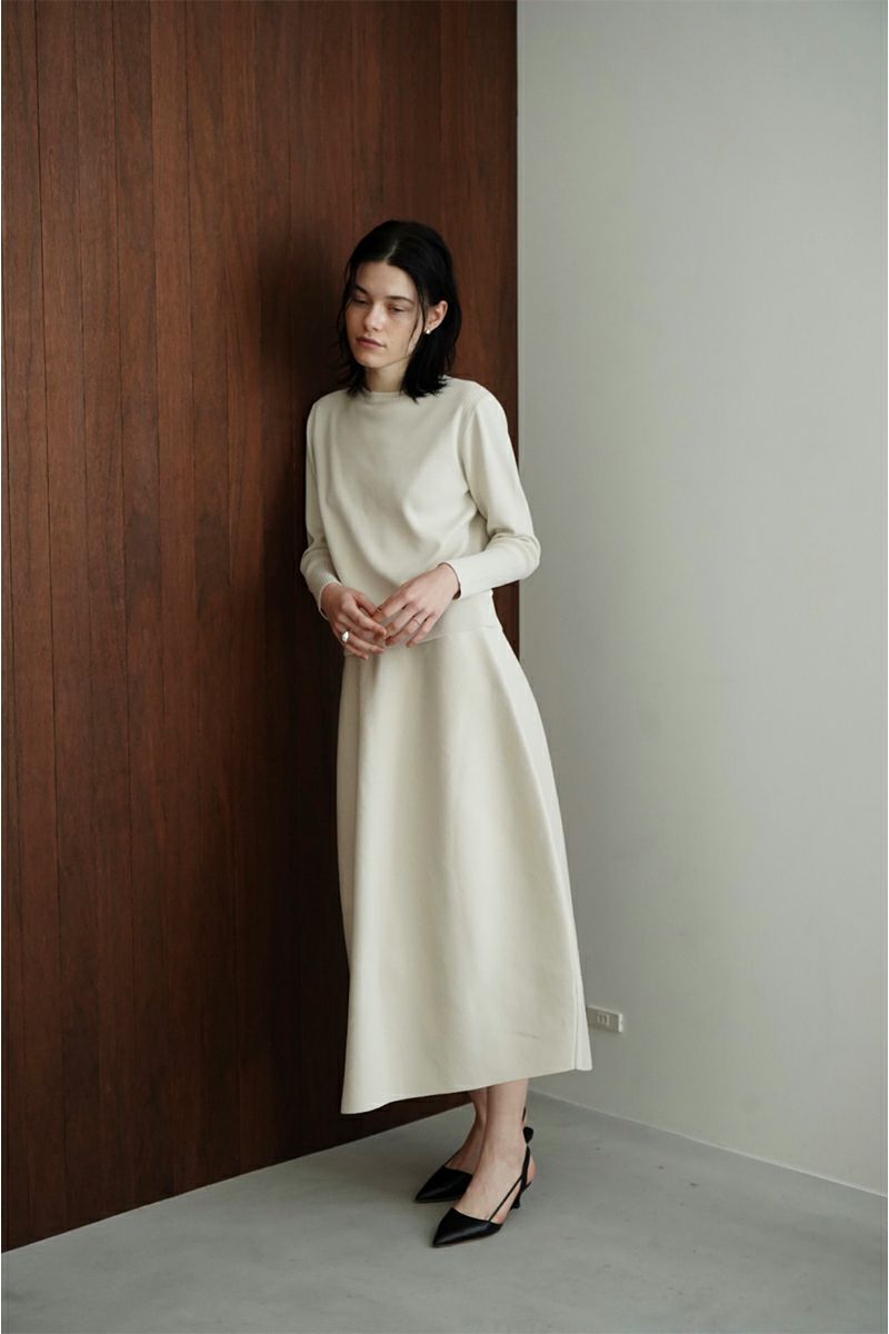 CLANE(クラネ)BASIC COMPACT KNIT TOPS ベーシックコンパクトニットトップス 14106-2122 -4