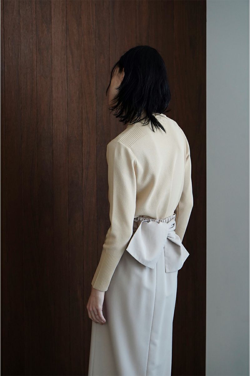 CLANE(クラネ)BASIC COMPACT KNIT TOPS ベーシックコンパクトニットトップス 14106-2122 -6