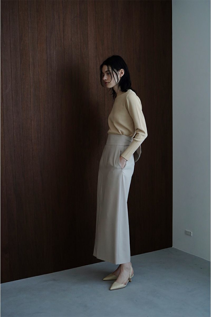 CLANE(クラネ)BASIC COMPACT KNIT TOPS ベーシックコンパクトニットトップス 14106-2122 -8