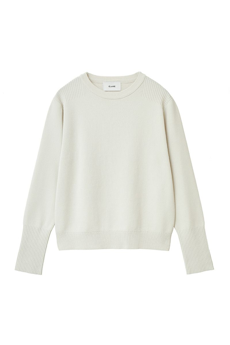 CLANE(クラネ)BASIC COMPACT KNIT TOPS ベーシックコンパクトニットトップス 14106-2122 -9