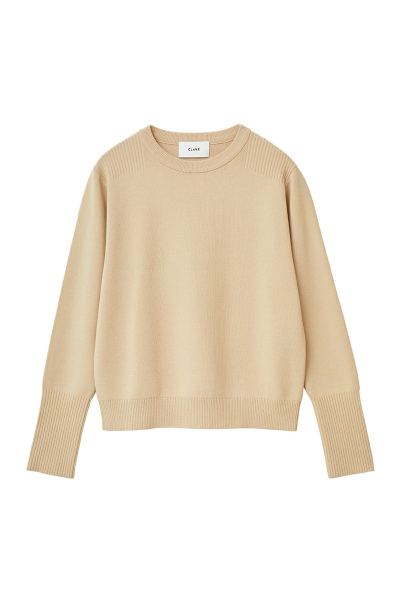 CLANE(クラネ)BASIC COMPACT KNIT TOPS ベーシックコンパクトニットトップス 14106-2122 -15