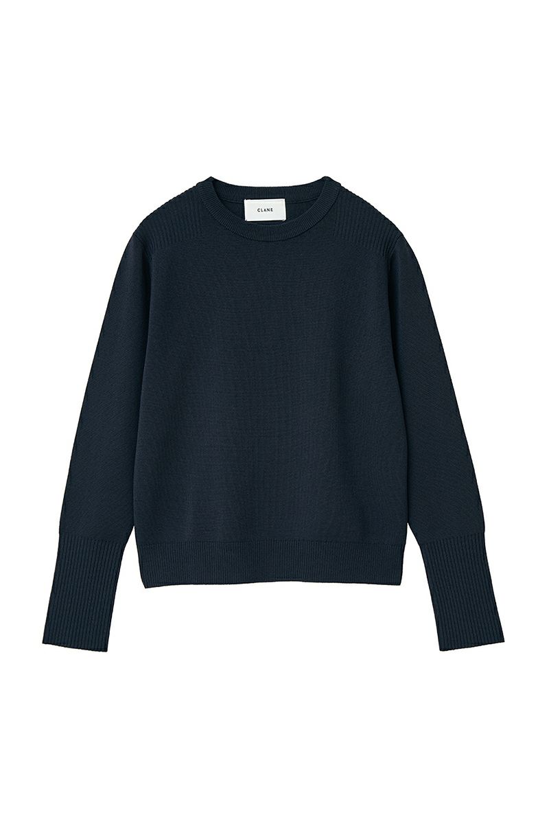 CLANE(クラネ)BASIC COMPACT KNIT TOPS ベーシックコンパクトニットトップス 14106-2122 -16
