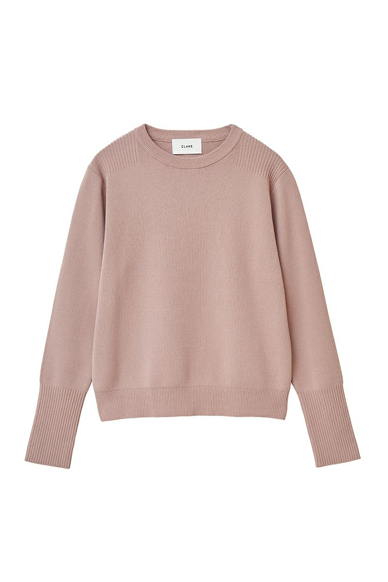 CLANE(クラネ)BASIC COMPACT KNIT TOPS ベーシックコンパクトニットトップス 14106-2122 -17
