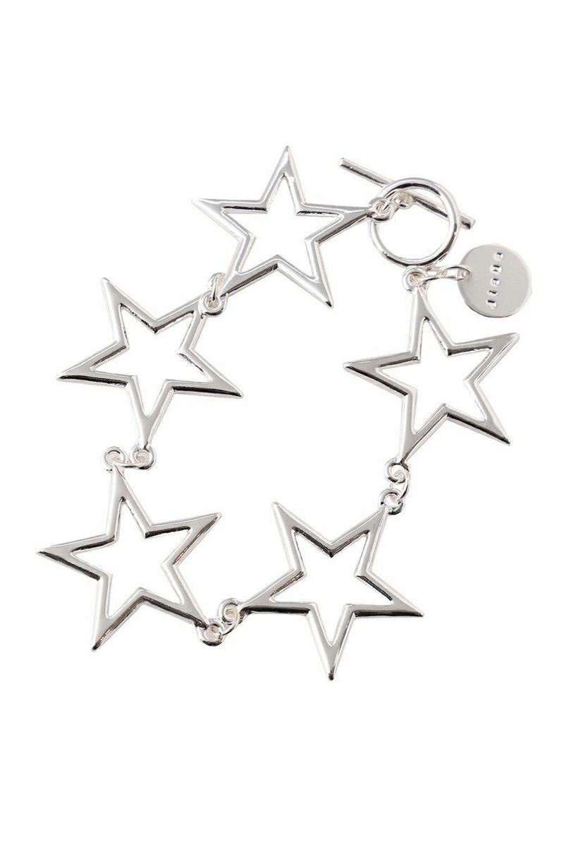 JieDa(ジエダ)BIG OPEN STAR BRACELET ビッグオープンスターブレスレット Jie-24S-GD06