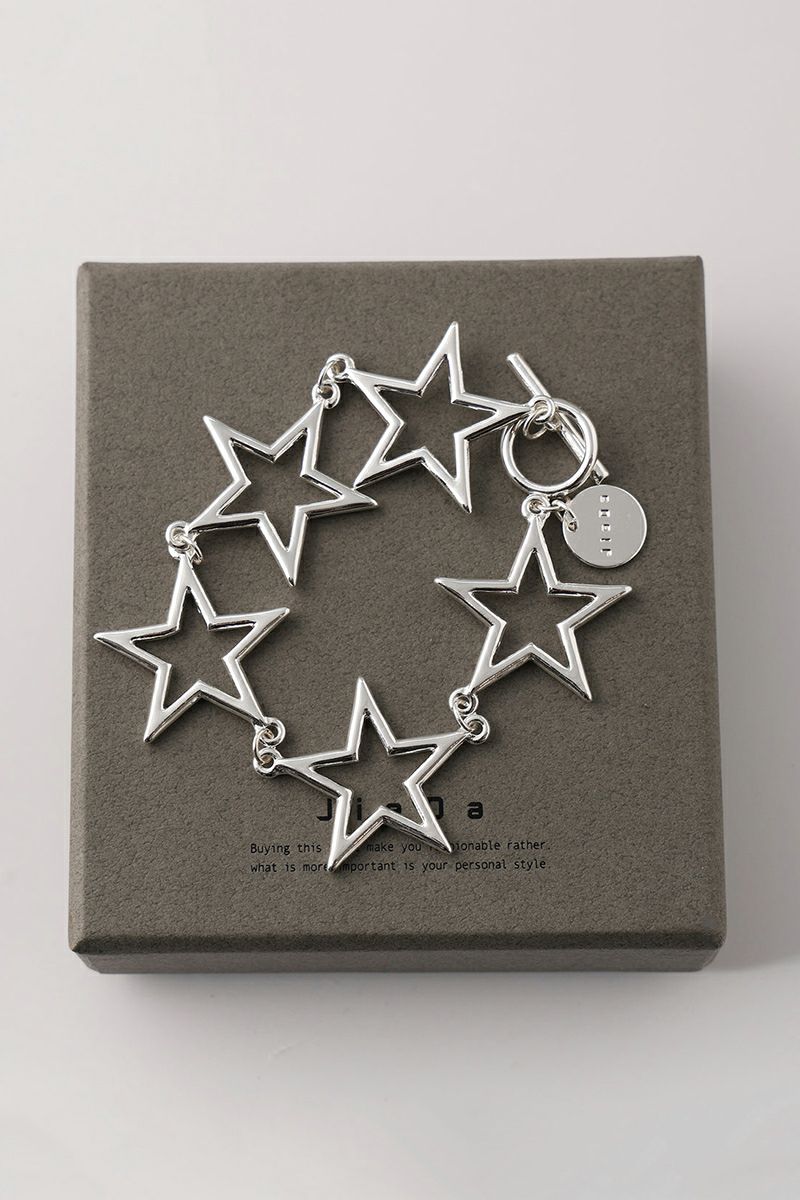JieDa(ジエダ)BIG OPEN STAR BRACELET ビッグオープンスターブレスレット Jie-24S-GD06 -3