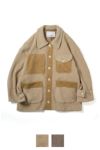 VOAAOV(ヴォアーブ)BISHU ANGORA PILE JERSEY Coveralls Jacket 尾州アンゴラパイルジャージーカバーオールジャケット VOCA-K81