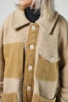 VOAAOV(ヴォアーブ)BISHU ANGORA PILE JERSEY Coveralls Jacket 尾州アンゴラパイルジャージーカバーオールジャケット VOCA-K81 -1