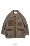 VOAAOV(ヴォアーブ)BISHU ANGORA PILE JERSEY Coveralls Jacket 尾州アンゴラパイルジャージーカバーオールジャケット VOCA-K81 -22