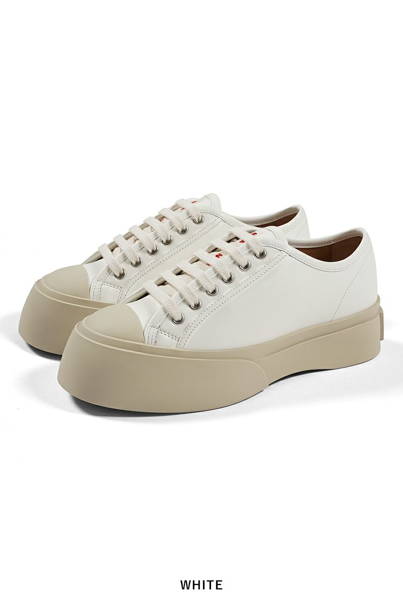 MARNI(マルニ)NAPPA LEATHER PABLO LACE-UP SNEAKER ナッパレザー製レースアップスニーカー SNZW003020P272200N99 -17