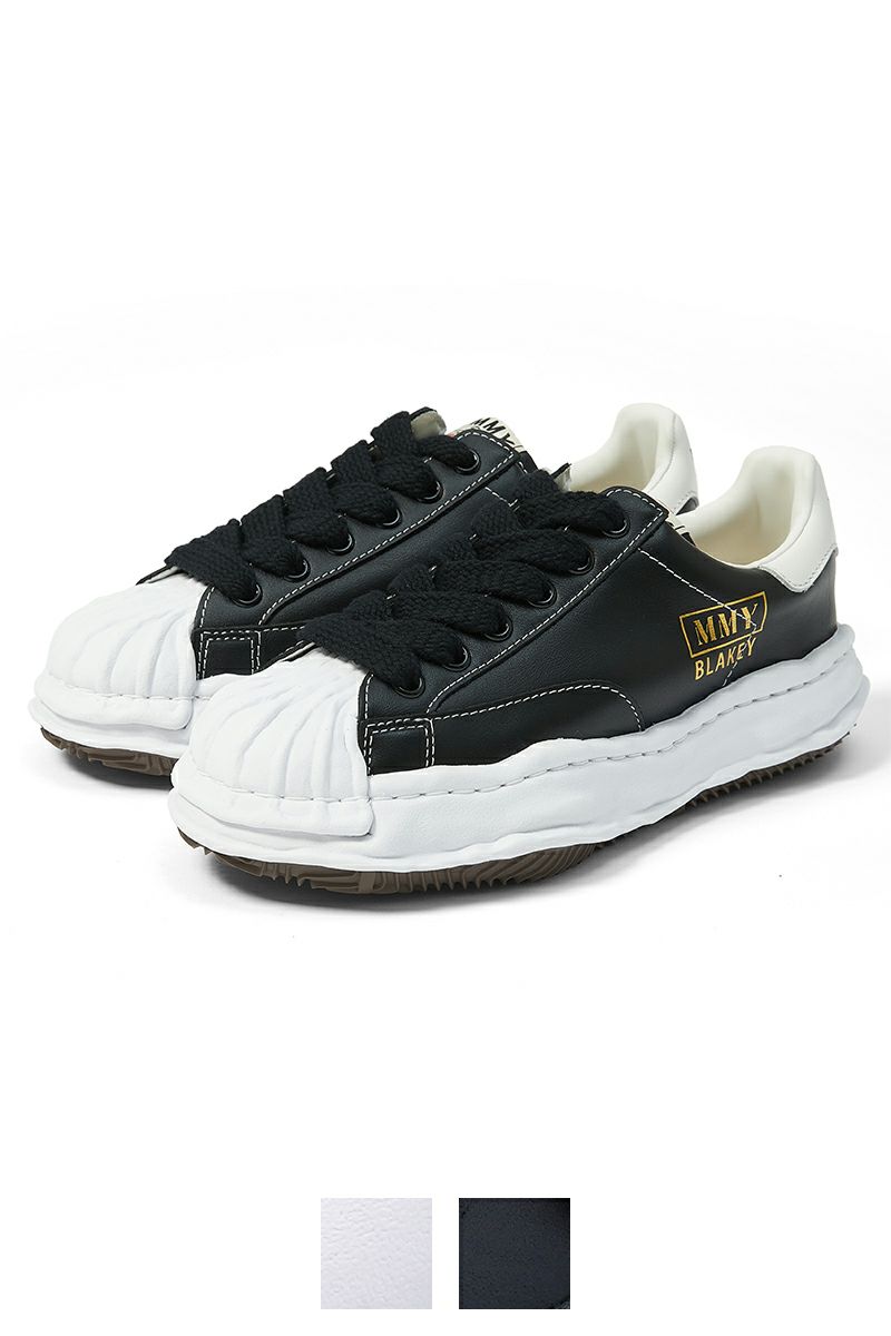 Maison MIHARA YASUHIRO(メゾン ミハラヤスヒロ)BLAKEY LOW/original sole cow leather Low-Top sneaker ブレイキー オリジナルソールレザーローカットスニーカー A06FW702