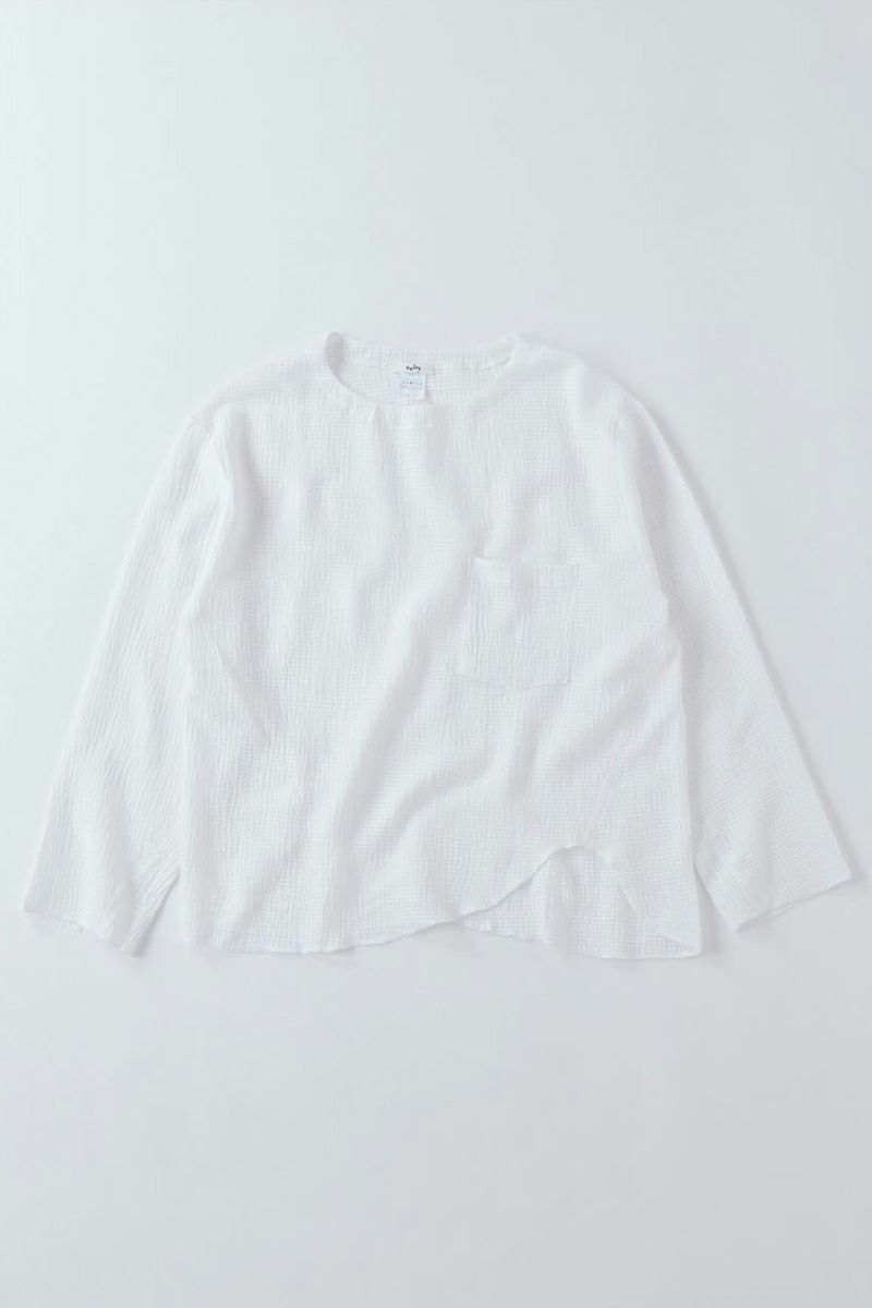 saby(サバイ)BOATNECK SHIRTS ボートネックシャツ 24SS-101203