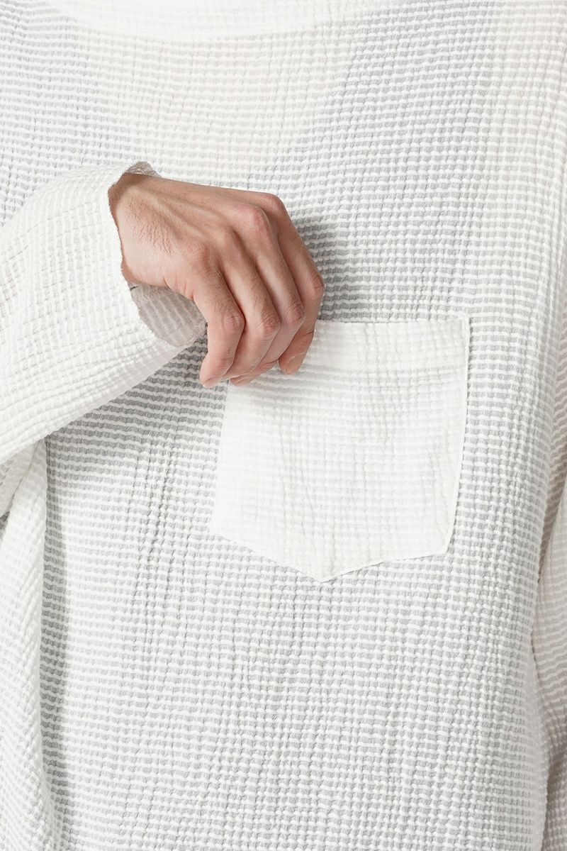 saby(サバイ)BOATNECK SHIRTS ボートネックシャツ 24SS-101203 -4