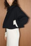 CLANE(クラネ)BULKY SLEEVE CROPPED JACKET バルキースリーブクロップドジャケット 16103-0502 -9