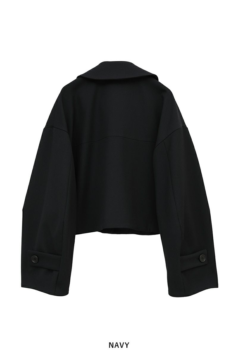 CLANE(クラネ)BULKY SLEEVE CROPPED JACKET バルキースリーブクロップドジャケット 16103-0502 -20