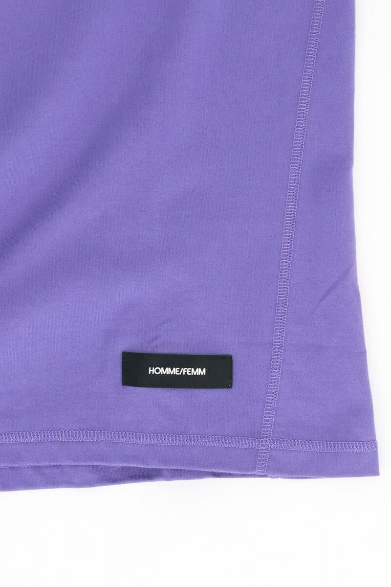 SYU.HOMME FEMM(シュウ オム フェム)Bottle Neck Short Sleeves H20SS-02 -5