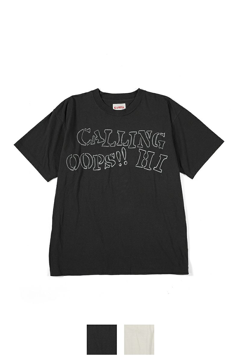 KAMIYA(カミヤ)CALLING H/S TEE コーリングTシャツ G12TS066