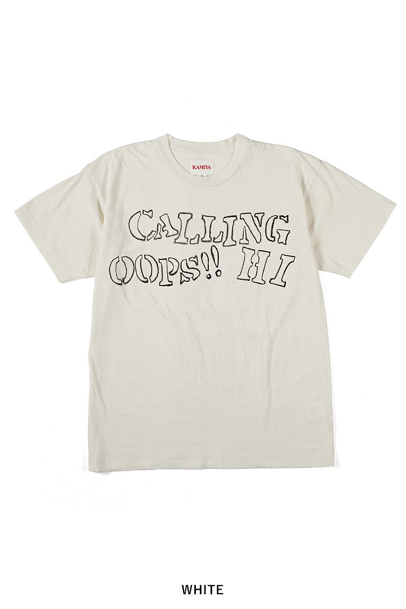KAMIYA(カミヤ)CALLING H/S TEE コーリングTシャツ G12TS066 -17