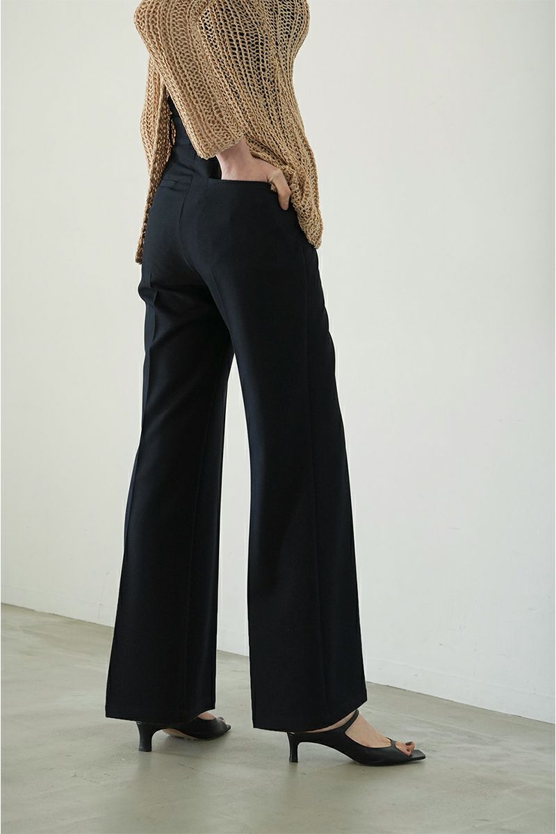 CLANE(クラネ)CENTER PRESS BELL BOTTOM PANTS センタープレスベルボトムパンツ 16110-7332 -12