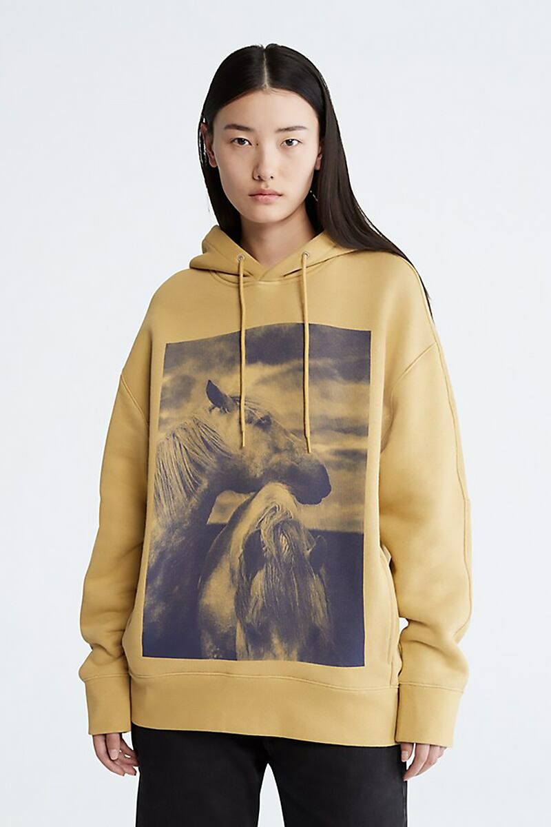 Calvin Klein(カルバン クライン)CK Standards LS TERRY EMBC HOODIE フーディー 40798ST -5