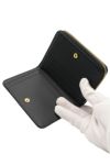 A.P.C(アーペーセー)COMPACT EMMANUELLE(GOLD Logo&Zip) コンパクトウォレット 25085-1-02347 -3