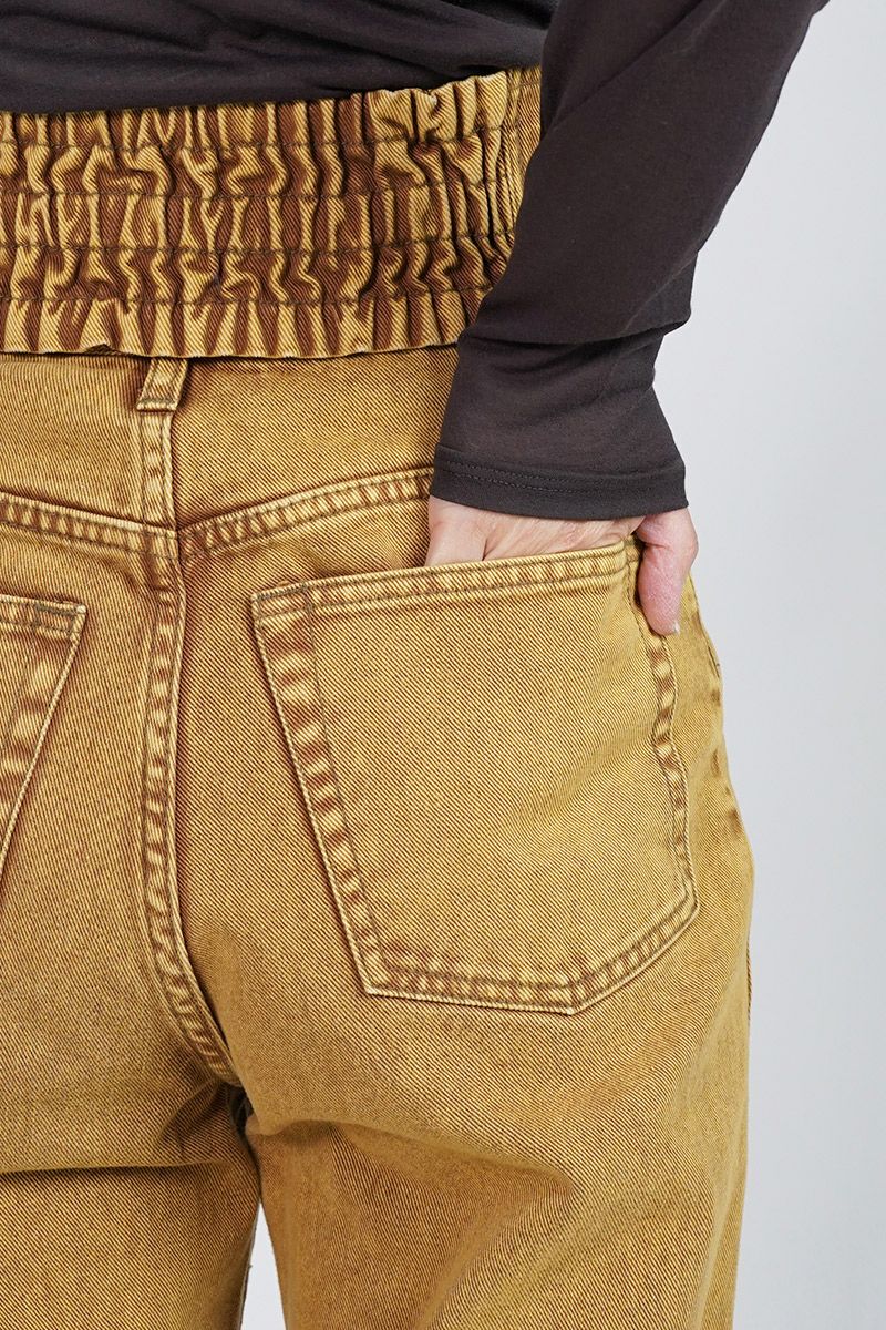 NOUNLESS(ナウンレス)CORSET WITH WIDE DENIM PANTS コルセットワイドデニム 112410830200 -4