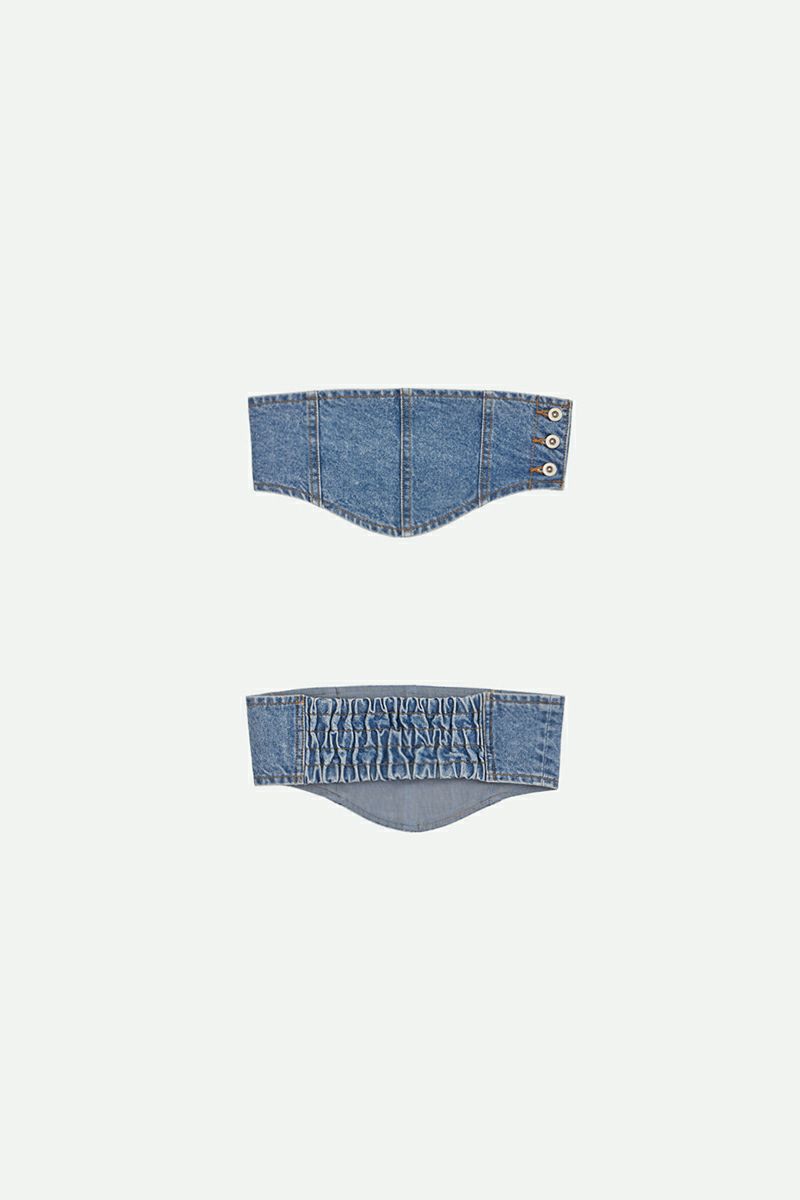 NOUNLESS(ナウンレス)CORSET WITH WIDE DENIM PANTS コルセットワイドデニム 112410830200 -17