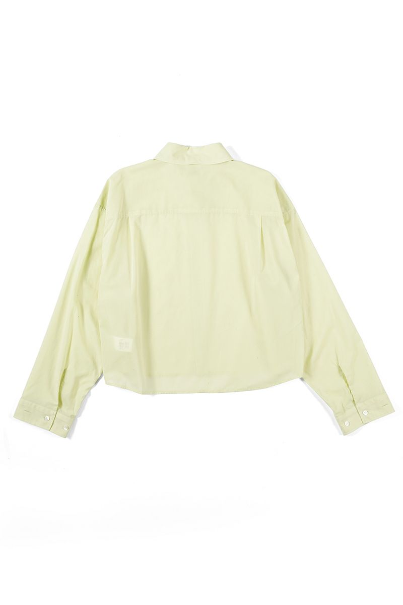 MY___(マイ)CROPPED SHIRT クロップドシャツ 241-61301 -13