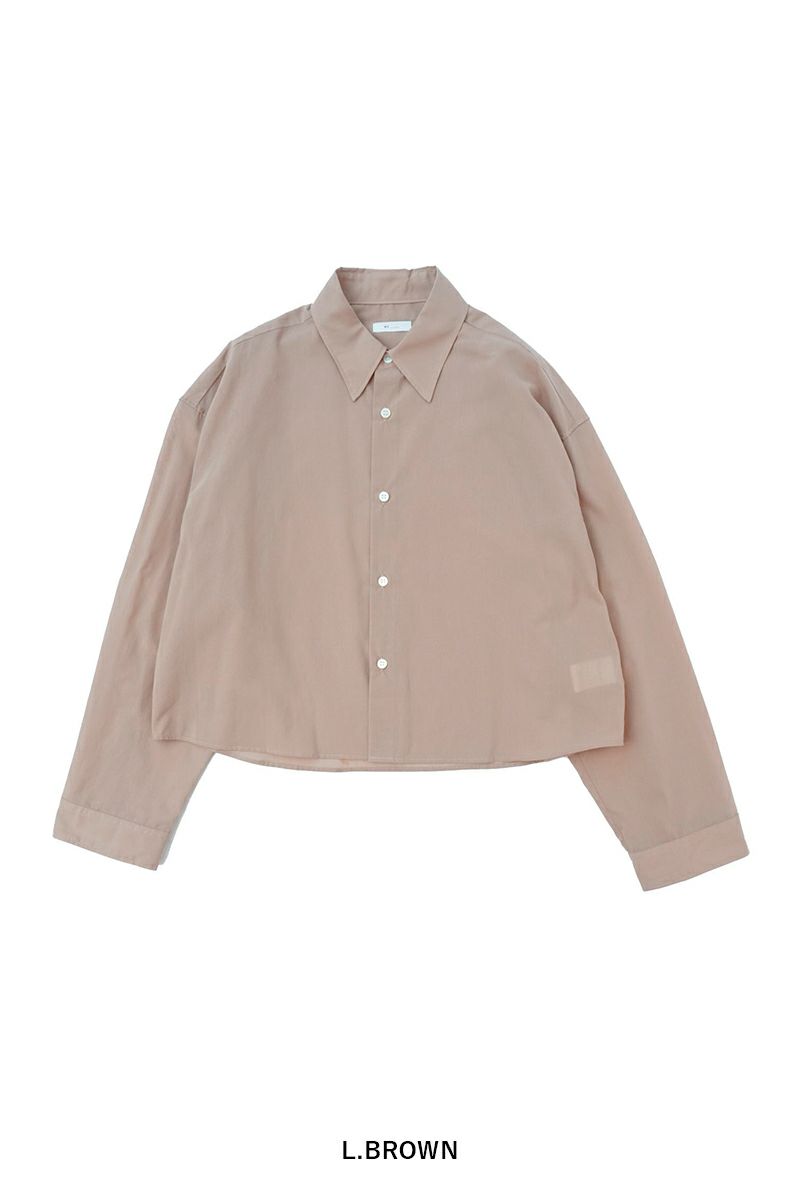 MY___(マイ)CROPPED SHIRT クロップドシャツ 241-61301 -14