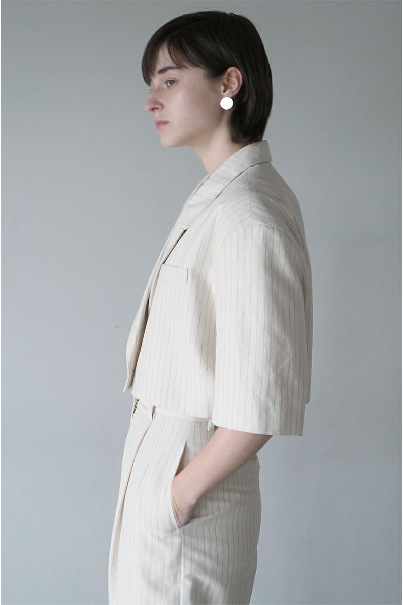 CLANE(クラネ)CROPPED TAILORED JACKET クロップドテーラードジャケット 16103-0472 -1