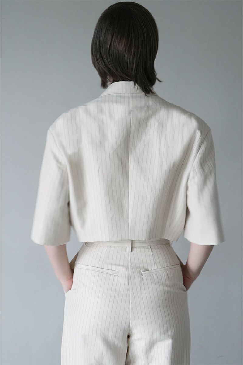 CLANE(クラネ)CROPPED TAILORED JACKET クロップドテーラードジャケット 16103-0472 -2