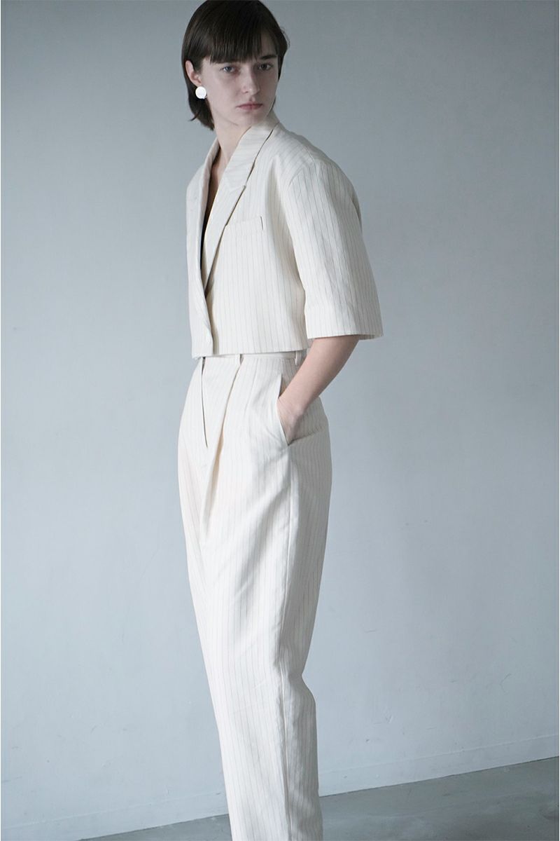 CLANE(クラネ)CROPPED TAILORED JACKET クロップドテーラードジャケット 16103-0472 -4