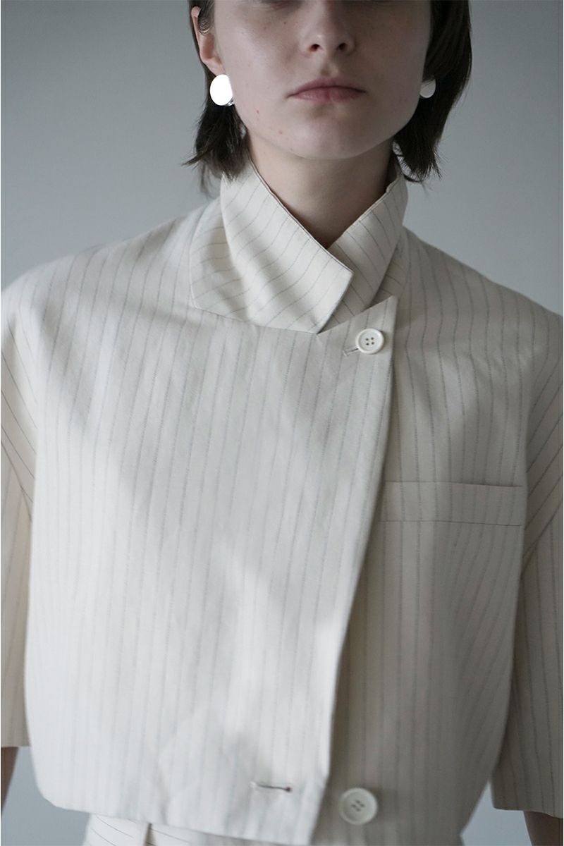 CLANE(クラネ)CROPPED TAILORED JACKET クロップドテーラードジャケット 16103-0472 -7