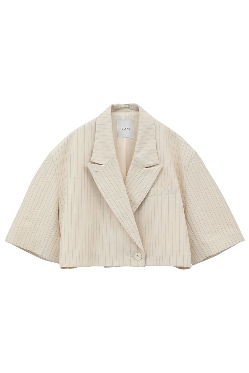 CLANE(クラネ)CROPPED TAILORED JACKET クロップドテーラードジャケット 16103-0472 -8