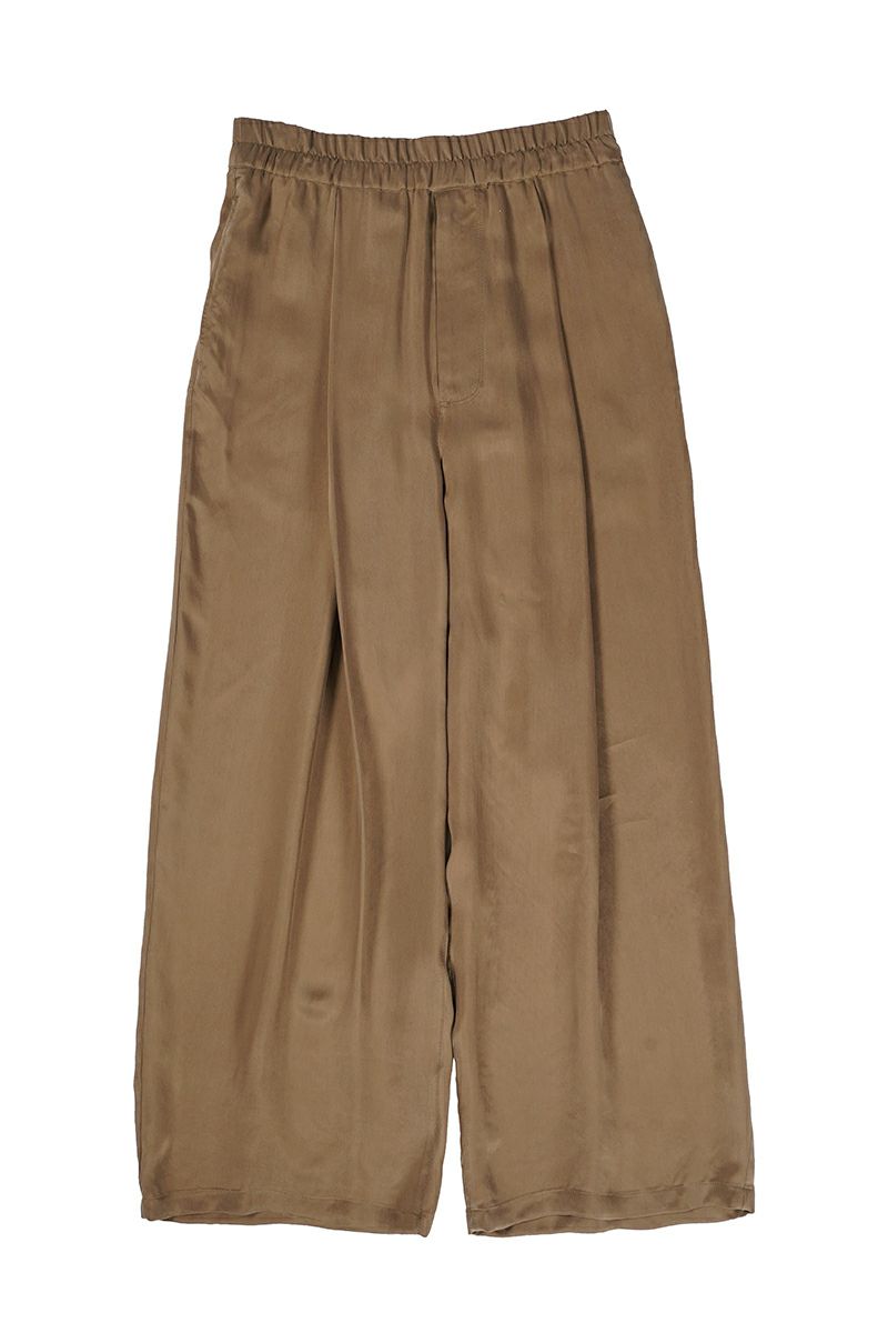 VOAAOV(ヴォアーブ)CUPRO TWILL PANTS キュプラツイルパンツ VOPT-L103 -1