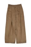 VOAAOV(ヴォアーブ)CUPRO TWILL PANTS キュプラツイルパンツ VOPT-L103 -1