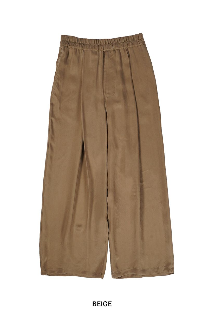 VOAAOV(ヴォアーブ)CUPRO TWILL PANTS キュプラツイルパンツ VOPT-L103 -8