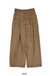 VOAAOV(ヴォアーブ)CUPRO TWILL PANTS キュプラツイルパンツ VOPT-L103 -8