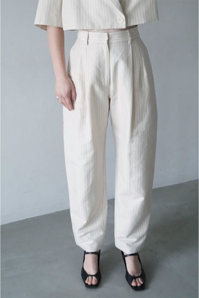 CLANE(クラネ)CURVE LINE PANTS カーブラインパンツ 16110-7322