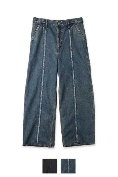 JieDa(ジエダ)CUTTING WIDE DENIM カッティングワイドデニム Jie-24S-PT01