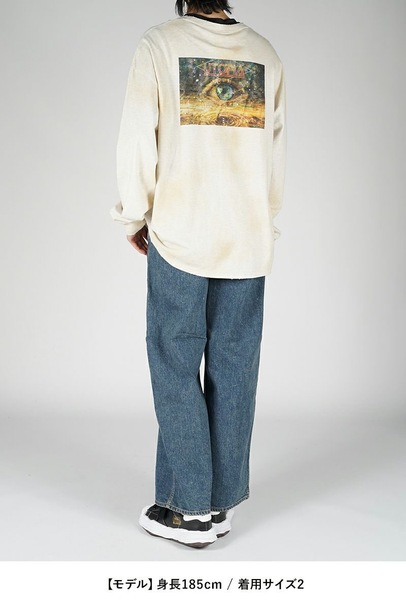 JieDa(ジエダ)CUTTING WIDE DENIM カッティングワイドデニム Jie-24S-PT01 -6