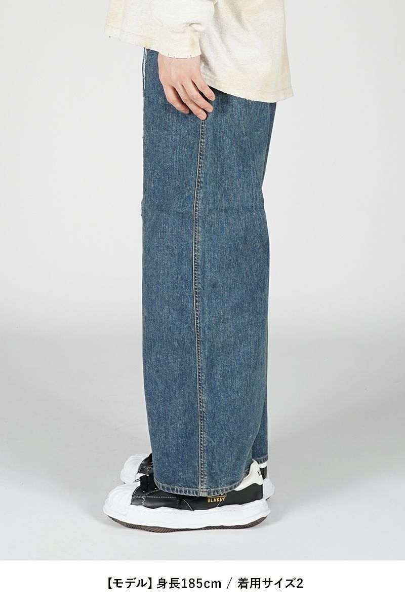 JieDa(ジエダ)CUTTING WIDE DENIM カッティングワイドデニム Jie-24S-PT01 -9