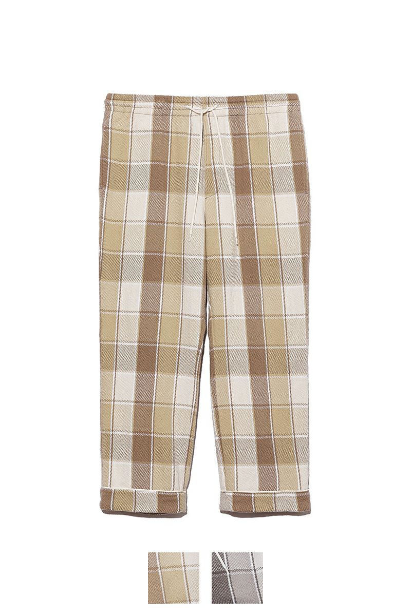 UNUSED(アンユーズド)Check easy pants チェックイージーパンツ UW1113