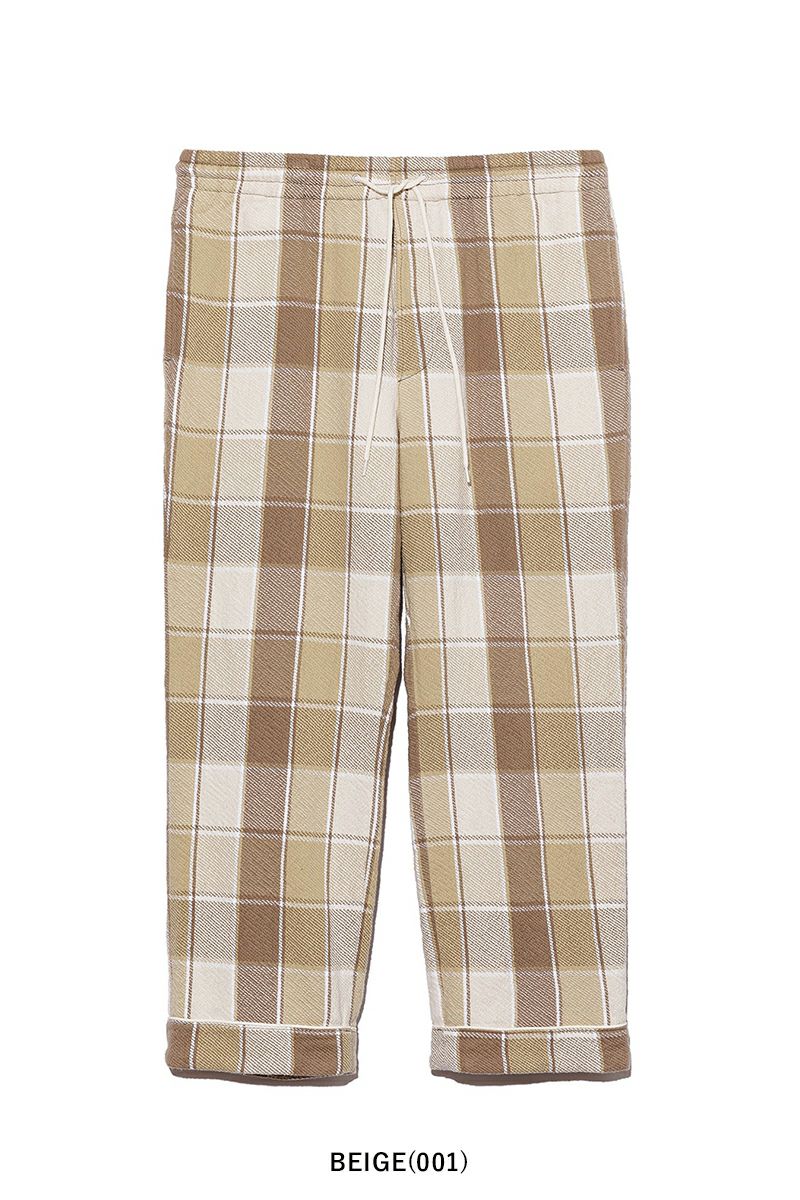 UNUSED(アンユーズド)Check easy pants チェックイージーパンツ UW1113 -1