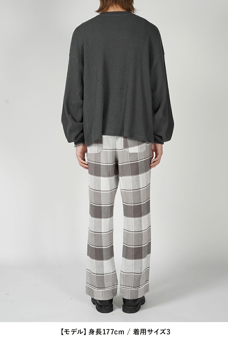 UNUSED(アンユーズド)Check easy pants チェックイージーパンツ UW1113 -18