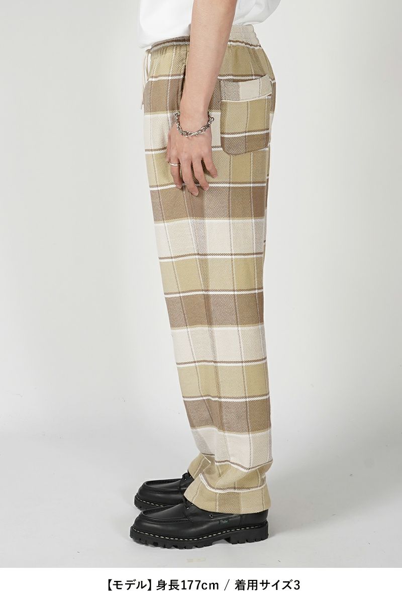 UNUSED(アンユーズド)Check easy pants チェックイージーパンツ UW1113 -20