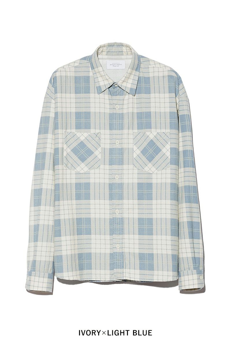 UNUSED(アンユーズド)Check shirt チェックシャツ US2384 -10
