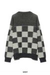 UNUSED(アンユーズド)Checkered flag cardigan　チェッカーフラッグVネックカーディガン US2364 -13